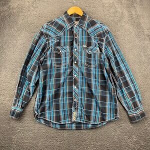 Rafter C Cowboy Rodeo‎ Western Shirt Premium Quality Men L Vaquero Caballero